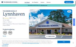 The Goddard School of Lynnhaven website