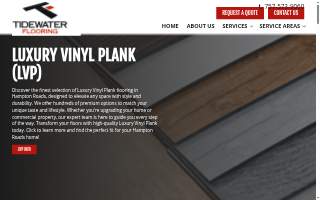Tidewater Flooring website