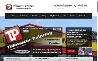 Tidewater Painting of Virginia Beach website
