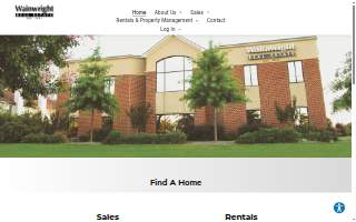 Wainwright Real Estate website