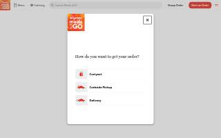 Wegmans Catering website