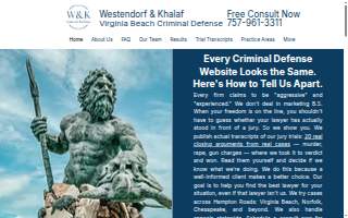 Westendorf & Khalaf, PLLC website