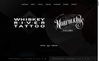 Whiskey River Tattoo website