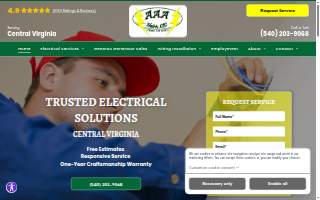 AAA Electric, LLC website