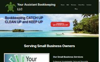 Assistant Bookkeeping, LLC website