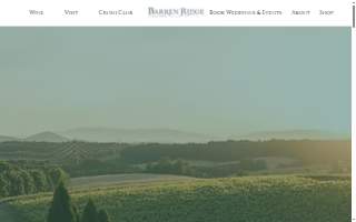 Barren Ridge Vineyards of Waynesboro website