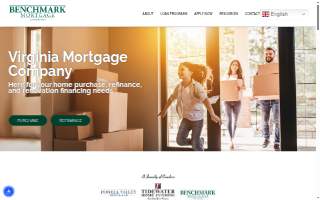 Benchmark Mortgage Companies website