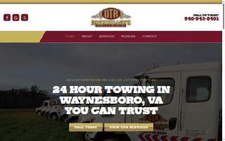Drumhellers Towing & Recovery website