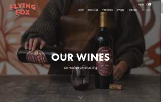 Flying Fox Vineyard website