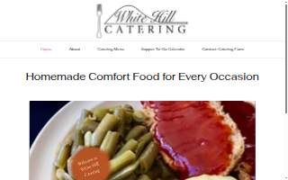 White Hill Catering & Take Out website