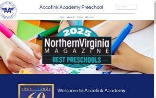 Accotink Academy Preschool website