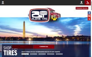 Alban Tire of West Springfield website