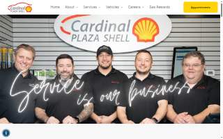 Cardinal Plaza Shell website