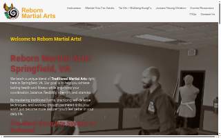 Reborn Martial Arts website