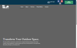 Villatoros Lawn and Landscape Inc. website