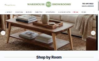 Warehouse Showrooms Furniture of West Springfield website