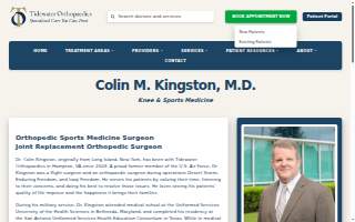Colin M. Kingston, M.D. website