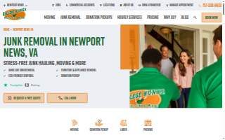 College Hunks Hauling Junk and Moving Newport News website