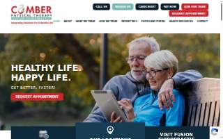 Comber Physical Therapy & Fusion Chiropractic website