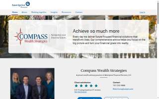 Compass Wealth Strategies - Ameriprise Financial Services, LLC website