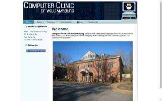 Computer Clinic website