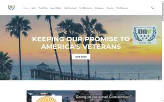 DAV Thrift Store website