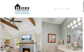 Hicks Construction Inc. website