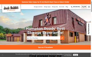Jack Rabbit Storage website