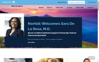 Mid-Atlantic Eyecare (Advanced Vision Institute) website
