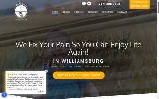 Via Vitae Chiropractic website