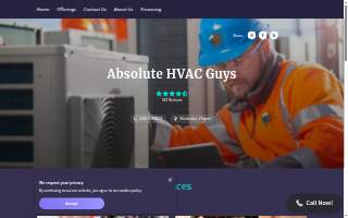 Absolute HVAC Guys LLC website