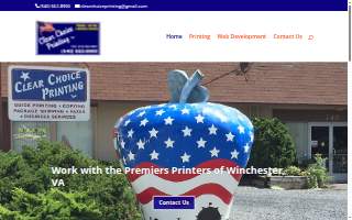 Clear Choice Printing, Inc. website