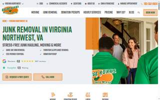 College Hunks Hauling Junk and Moving Northwest Virginia website