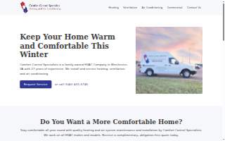 Comfort Control Specialists LLC website