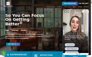 Correll Law Firm, PC website