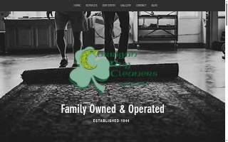Corrigan Rug Cleaners website