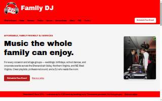 Family DJ website