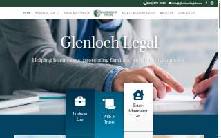 Glenloch Legal website