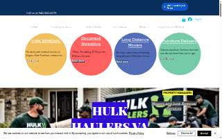 Hulk Haulers VA Movers & Junk Removal Winchester VA website