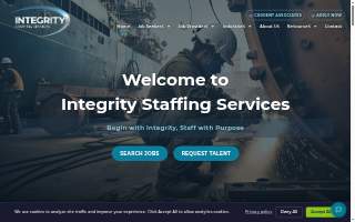 Integrity Staffing Services of Winchester website
