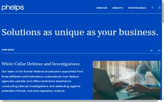 Phelps Security Systems website