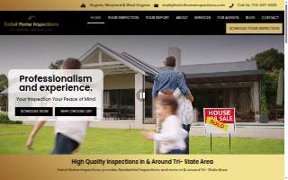Trefoil Home Inspections website