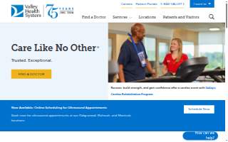 Valley Health Winchester Medical Center website