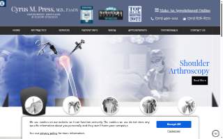 Cyrus M. Press, MD website