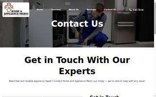 Home and Appliance Medic LLC website