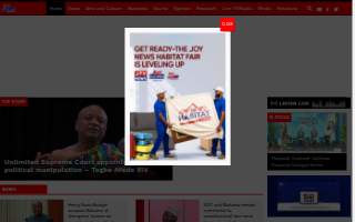 Joy Day Spa website