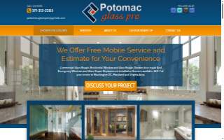 Potomac Glass Pro of Woodbridge website
