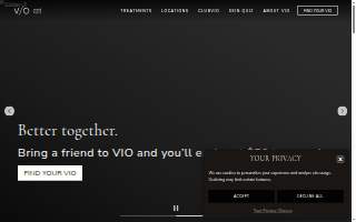 VIO Med Spa of Woodbridge website