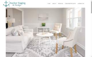 Anchor Staging and Design website