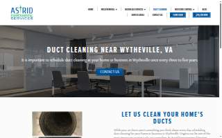 Astrid Environmental Services website